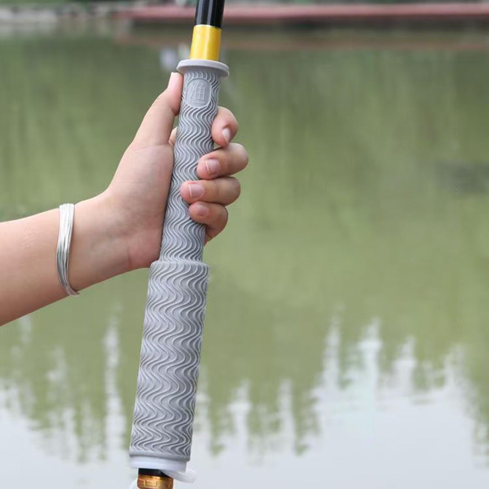 Fishing Kayak Sit On Top - 釣り竿ハンドルスリーブ 滑り止め保護グリップ 海水ボート カヤック 川 湖用