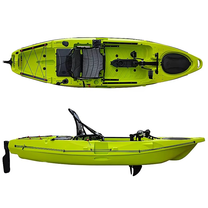 Fishing Kayak Pedal Drive - 3.3m 11ft ハンズフリーフィンプロペラペダル駆動式オーシャンフィッシングカヤック（魚群探知機付き）工場直販