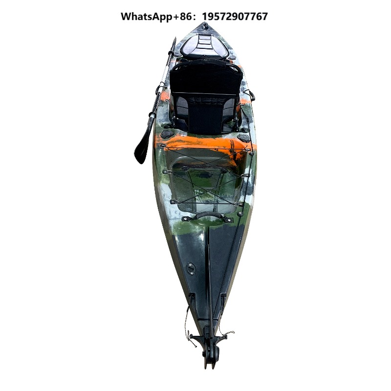 Fishing Kayak Sit On Top - 中国製の釣り用シットオントップカヤック。直立椅子とラダーシステムが付属しています。