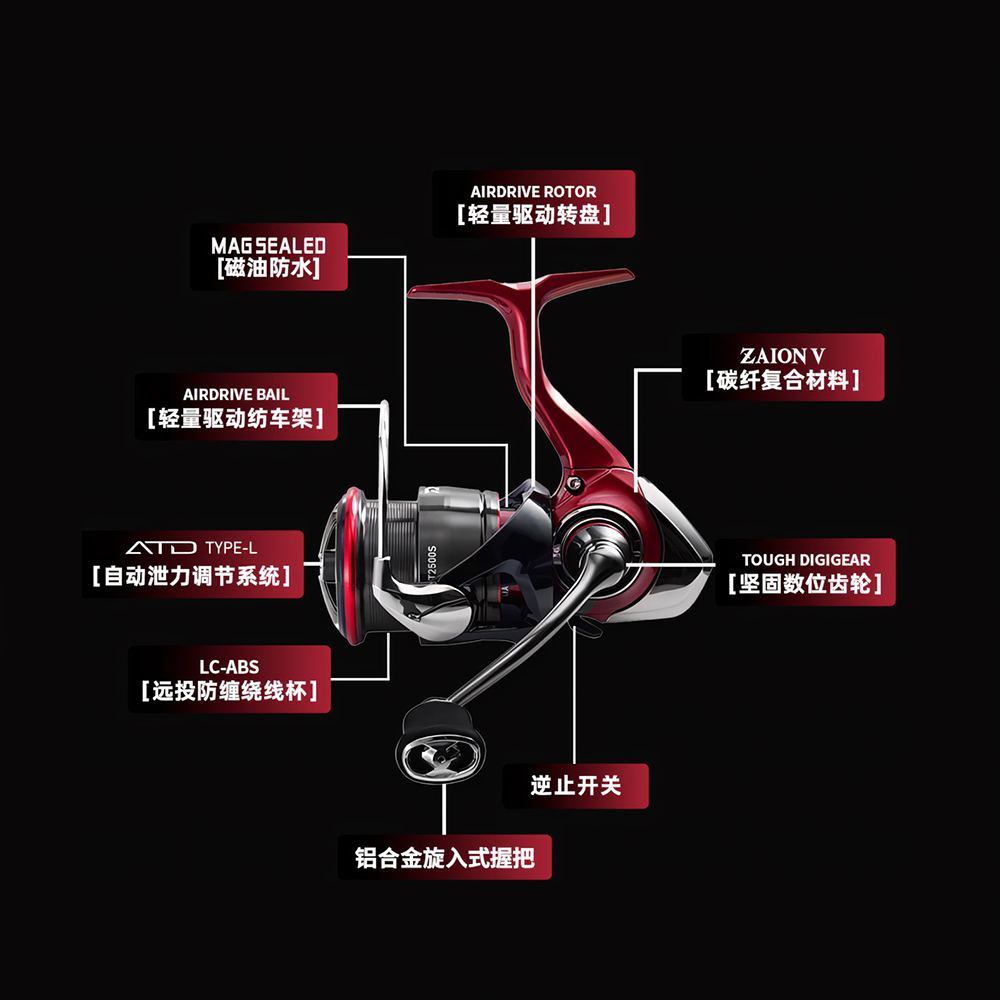 2025 新ダイワ FUEGO CS LT スピニング釣りリ - Daiwa Reel Bg のレビューと価格