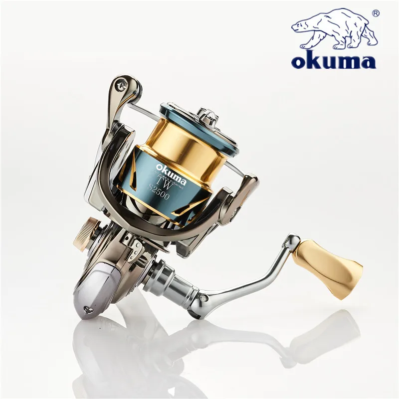 OKUMA 全金属製釣りリール 浅型ラインカップ 回転式リー - Daiwa Reel Bg のレビューと価格