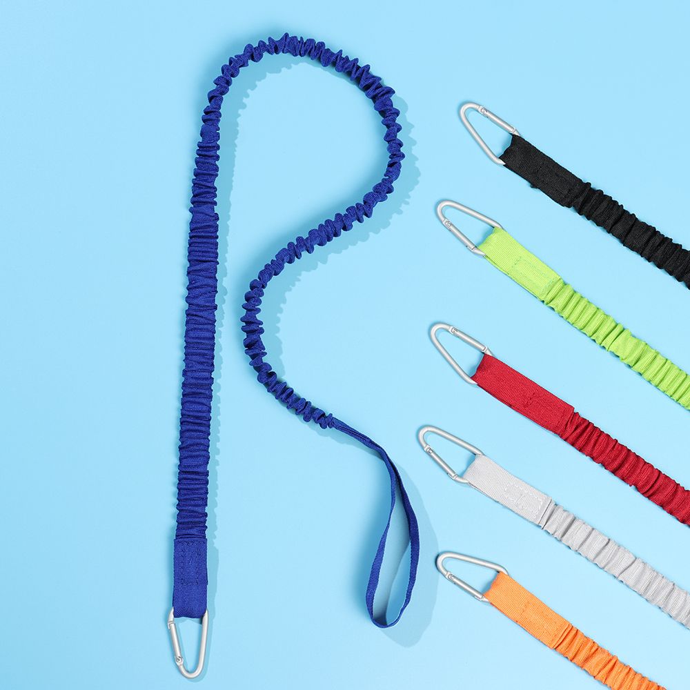調節可能な安全ウォータースポーツ釣り竿ホルダーパドルリーシュ - Fishing Kayak Paddle Leash のレビューと価格