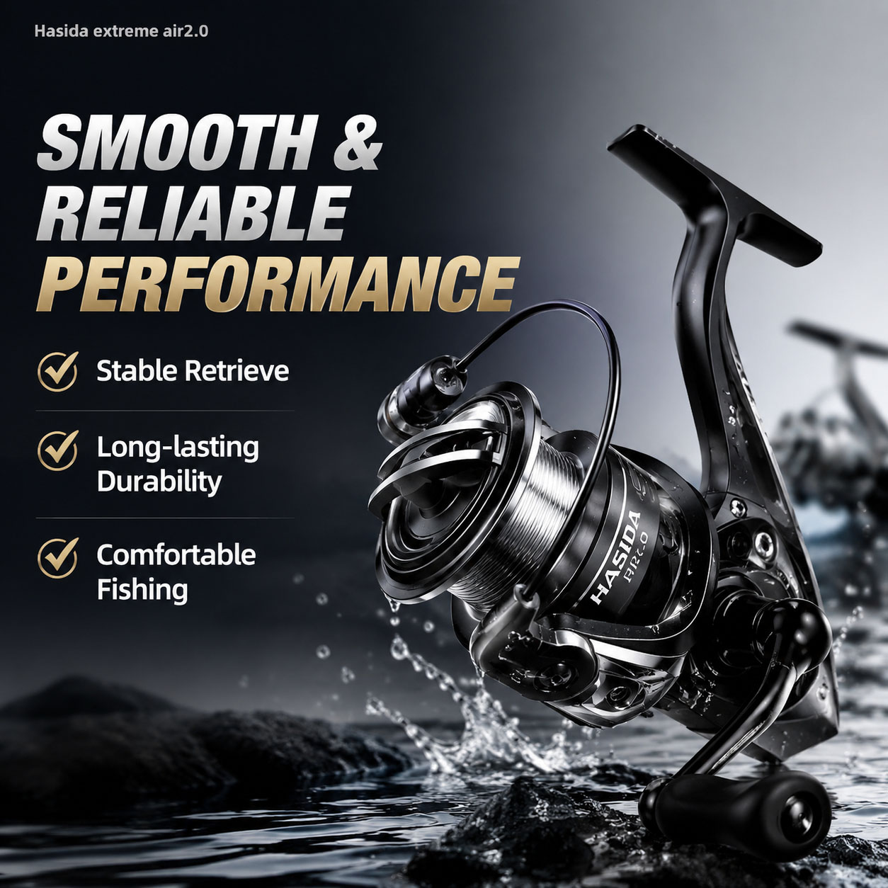 ハシダ AULA エアスピニングリール ロングキャスティング - Abu Garcia Reel Max のレビューと価格