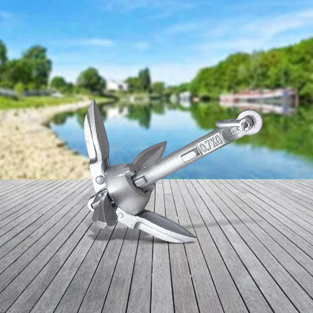 0.7/1.5KG カヤックアンカー 折りたたみ式マリンアン - Fishing Kayak Anchor のレビューと価格