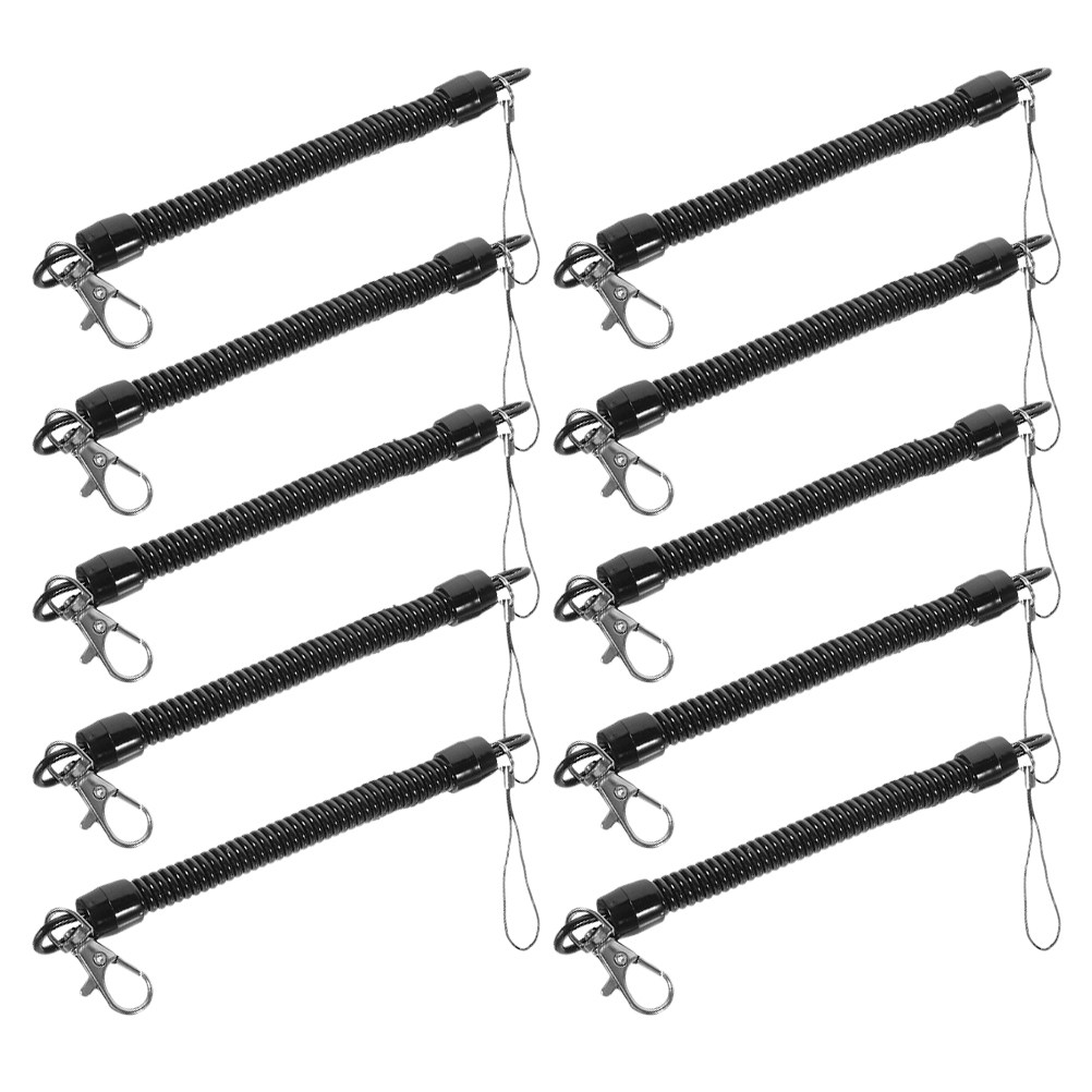 10 個釣り用ランヤード高耐久格納式コイル状テザー釣り竿用カ - Fishing Kayak Paddle Leash のレビューと価格