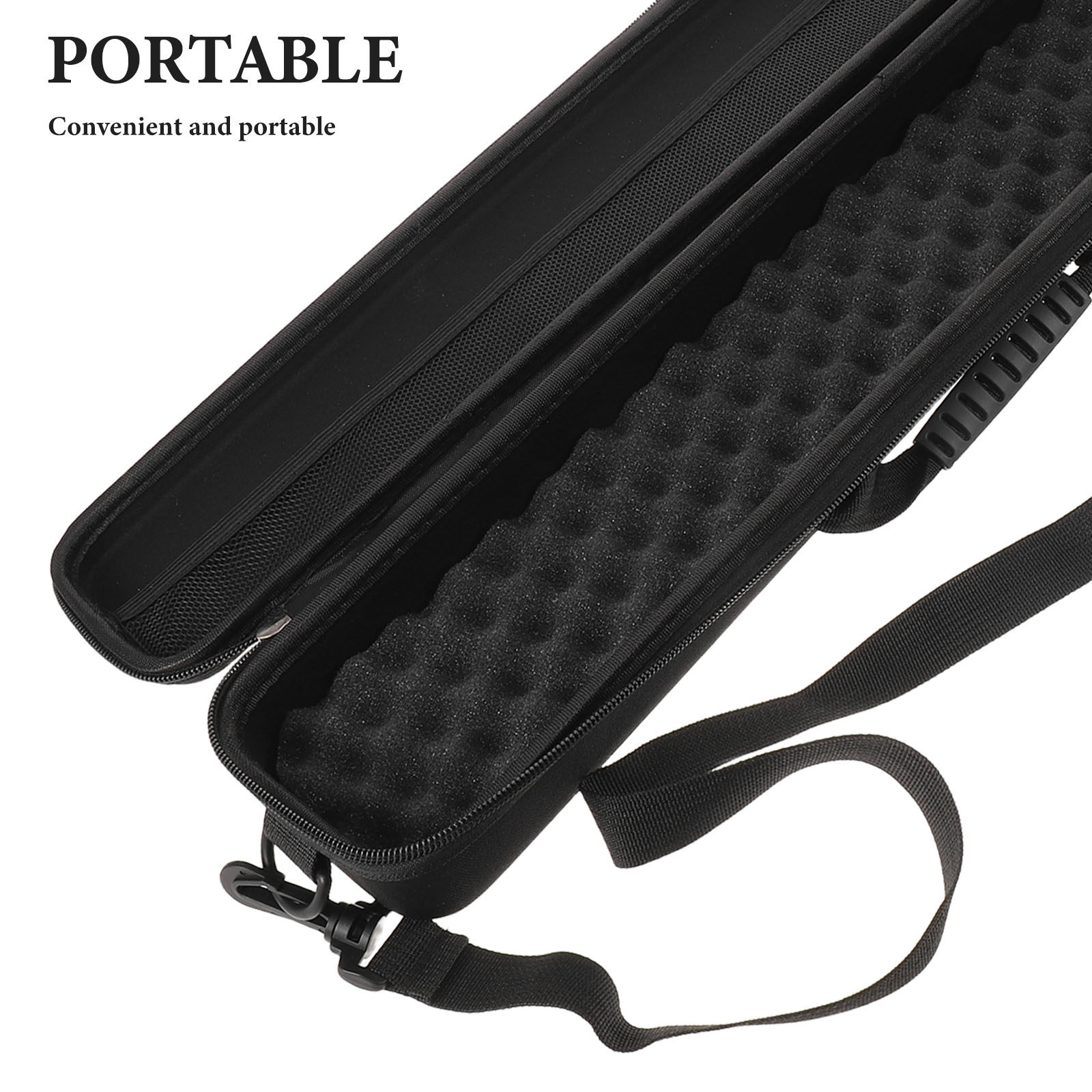 ハードシェル釣り竿ケース 防水EVA保護トラベルロッドオーガ - Fishing Kayak Storage Bag のレビューと価格