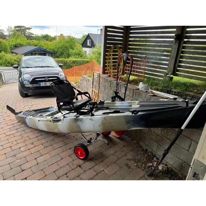 シングルペダル電動モーター釣り用モーター カヤック用電動モー - Fishing Kayak Sit On Top のレビューと価格