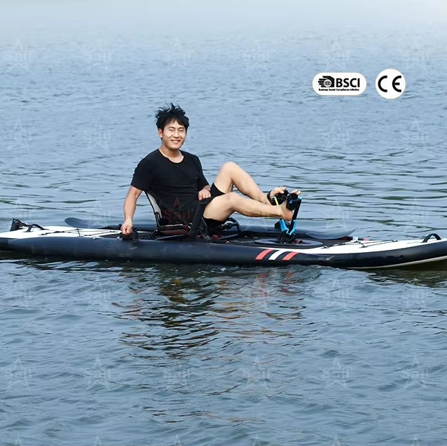 工場製インフレータブルペダルカヤック、大人用シングルシートト - Fishing Kayak Sit On Top のレビューと価格