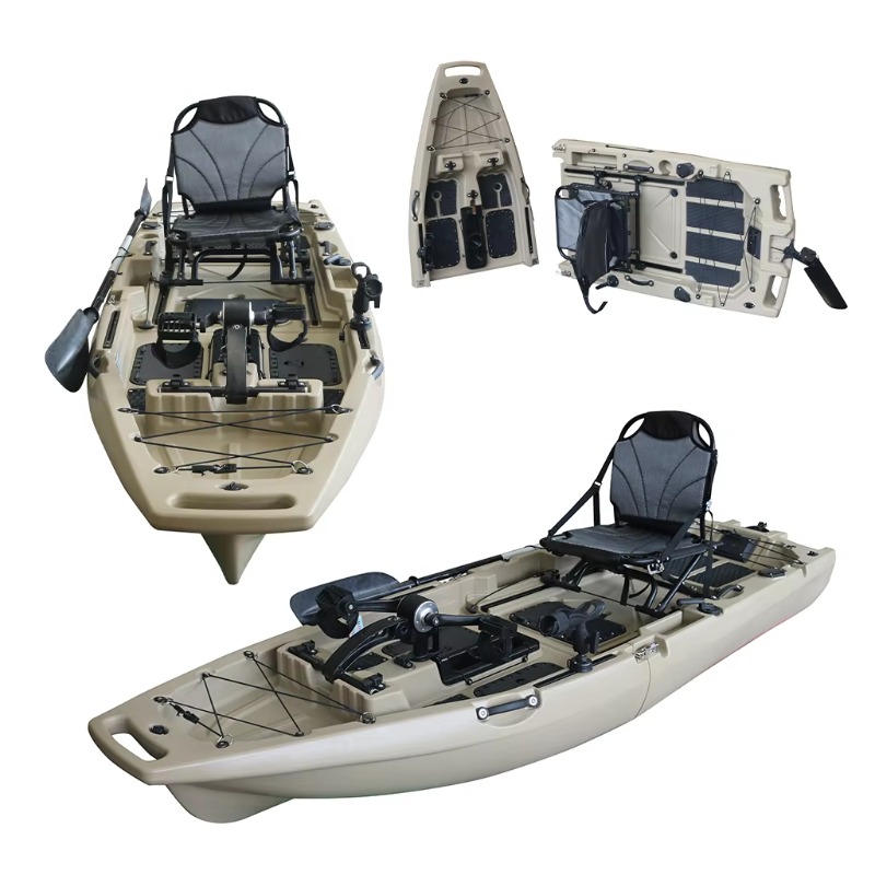 1人乗りHDPE/PE製シットオントップCE認証電動シーカヌ - Fishing Kayak Sit On Top のレビューと価格