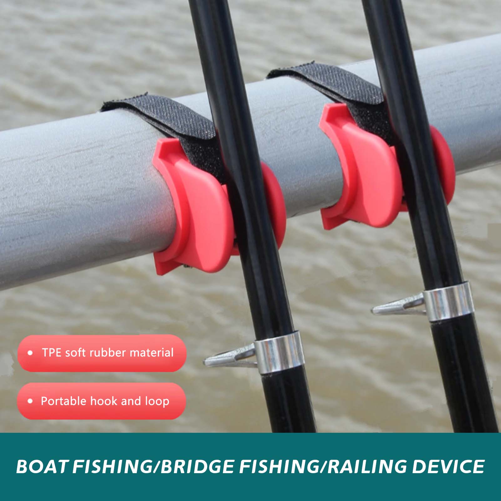 U字型ボート釣り竿ホルダー、頑丈な構造、TPE釣り餌キーパー - Fishing Kayak Sit On Top のレビューと価格