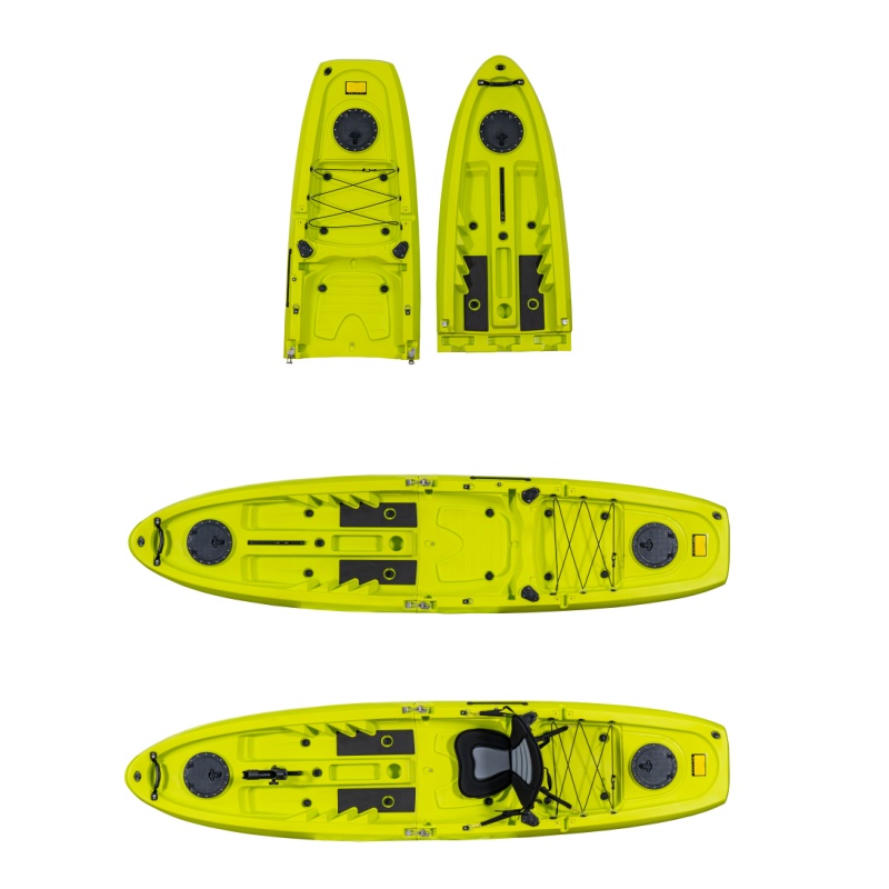 LSF Novel 3.3メートル 11フィート スプリット - Fishing Kayak Sit On Top のレビューと価格