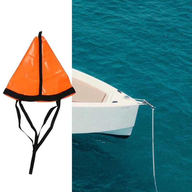 ドリフトソックスカヤックシーアンカーボート用タフシーブレーキ - Fishing Kayak Anchor のレビューと価格